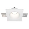 Миниатюра фото встраиваемый светильник maytoni gyps modern dl001-1-01-w | 220svet.ru