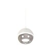 Миниатюра фото комплект подвесного светильника ambrella light xp1104001 psl/swh серебро полированное/белый песок (a2301, c1104, n7012) | 220svet.ru