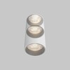 Миниатюра фото встраиваемый светильник maytoni focus led dl125-l12-3k-trs-w | 220svet.ru