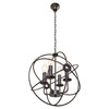 Миниатюра фото подвесная люстра loft it foucaults orb loft1192-4 | 220svet.ru