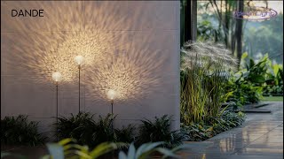 Миниатюра фото уличный садово-парковый светильник odeon light dande 7121/2glb черный | 220svet.ru