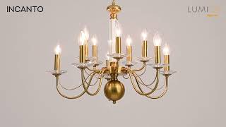 Миниатюра фото бра lumion incanto 8033/2w медь | 220svet.ru