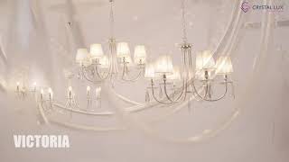 Миниатюра фото абажур crystal lux victoria gold | 220svet.ru