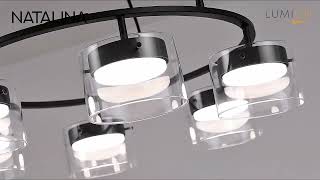 Миниатюра фото бра lumion natalina 8232/1wy черный | 220svet.ru